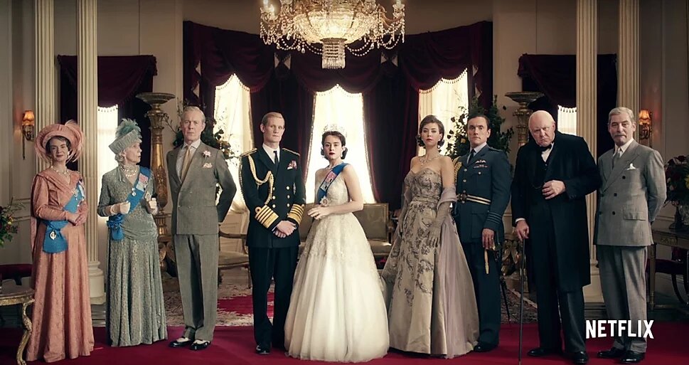  Официальный постер к сериалу «Корона». Источник: Netflix