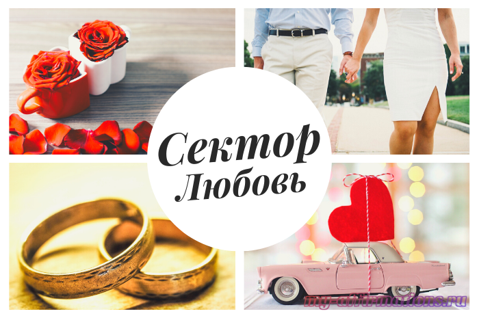 Карта желаний аффирмации любовь