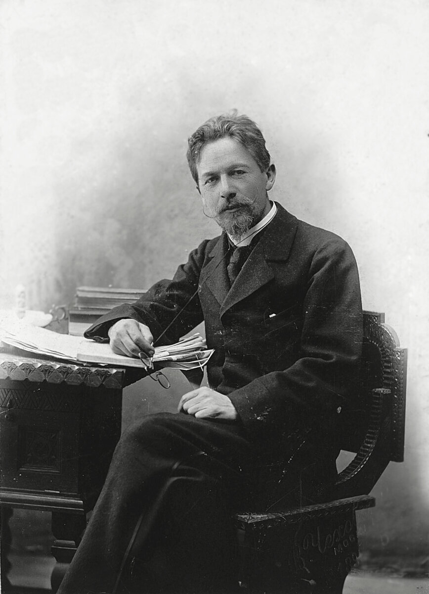 Чехов в 1889 году.