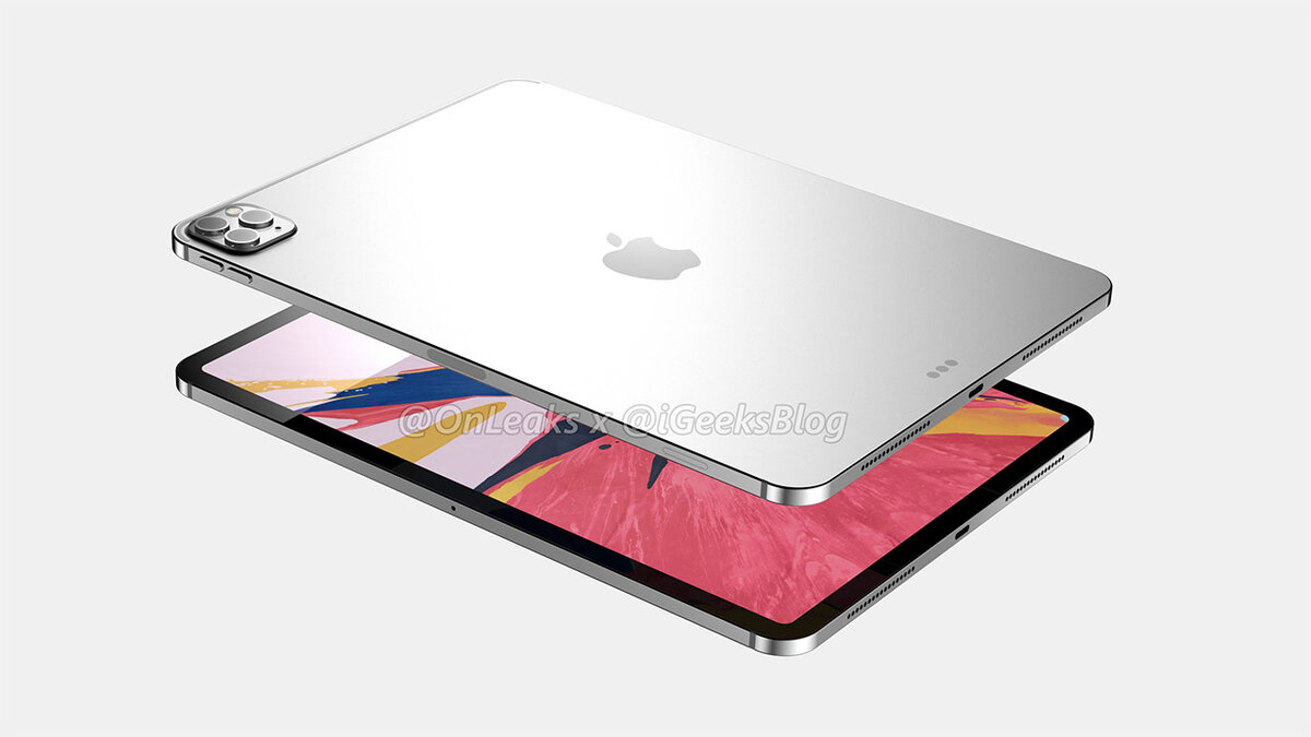Концепт iPad Pro 2020. Источник: OnLeaks