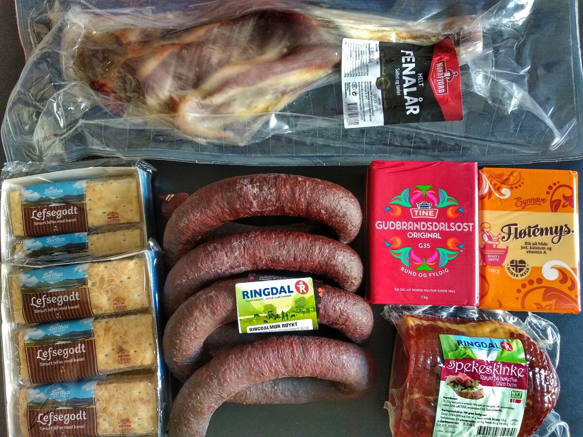 Норвежские деликатесы