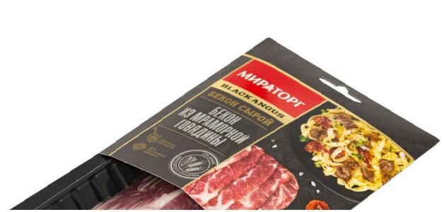 Бекон из мраморной говядины.