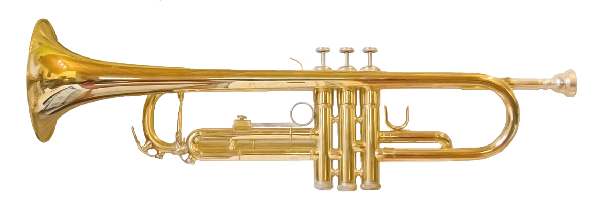 Автор: PJ, background cropped by EWikist - File:Trumpet 1.jpg, CC BY-SA 3.0, https://commons.wikimedia.org/w/index.php?curid=11341734