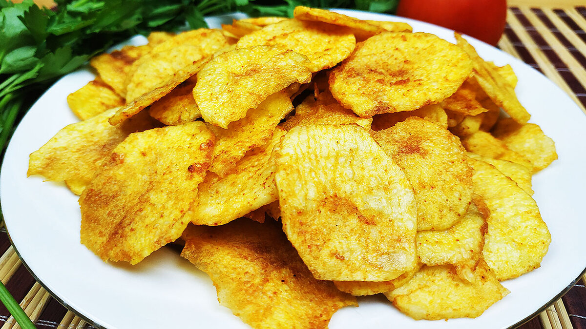 Картофельные домашние чипсы