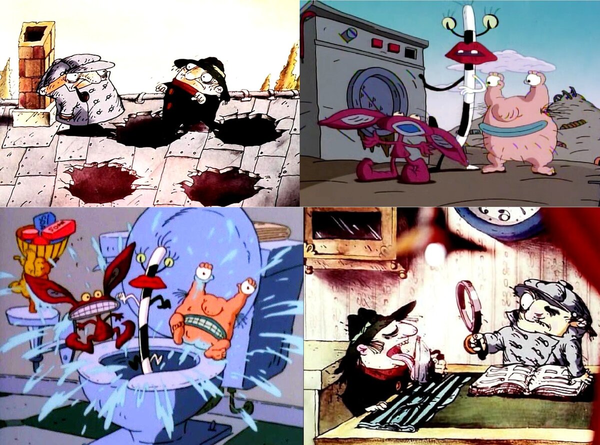 В 90-е колобки-следователи эволюционировали, попали в США и стали жить на помойке 