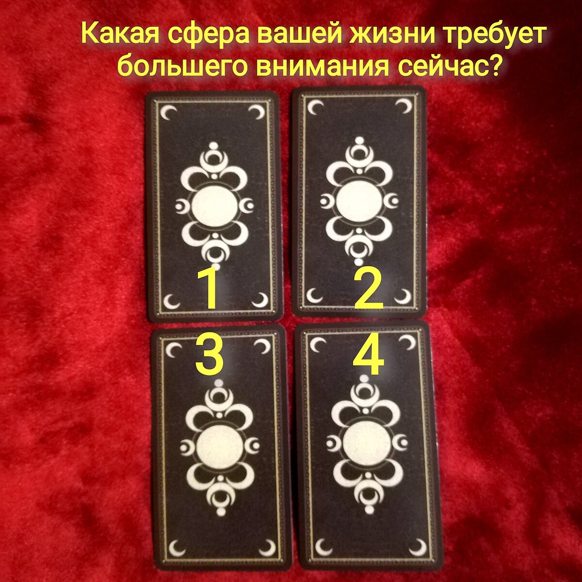 Выберете одну карту 