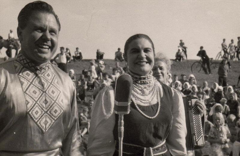 Александр Уваров и Мария Уварова-Морозова.