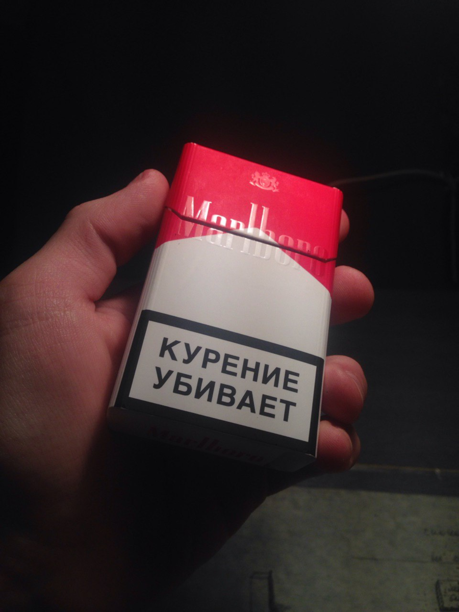 Эстетика сигарет Marlboro