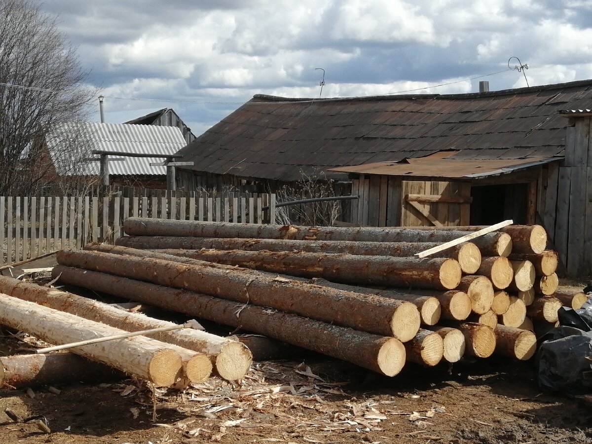 Брёвна, 8 кубов.