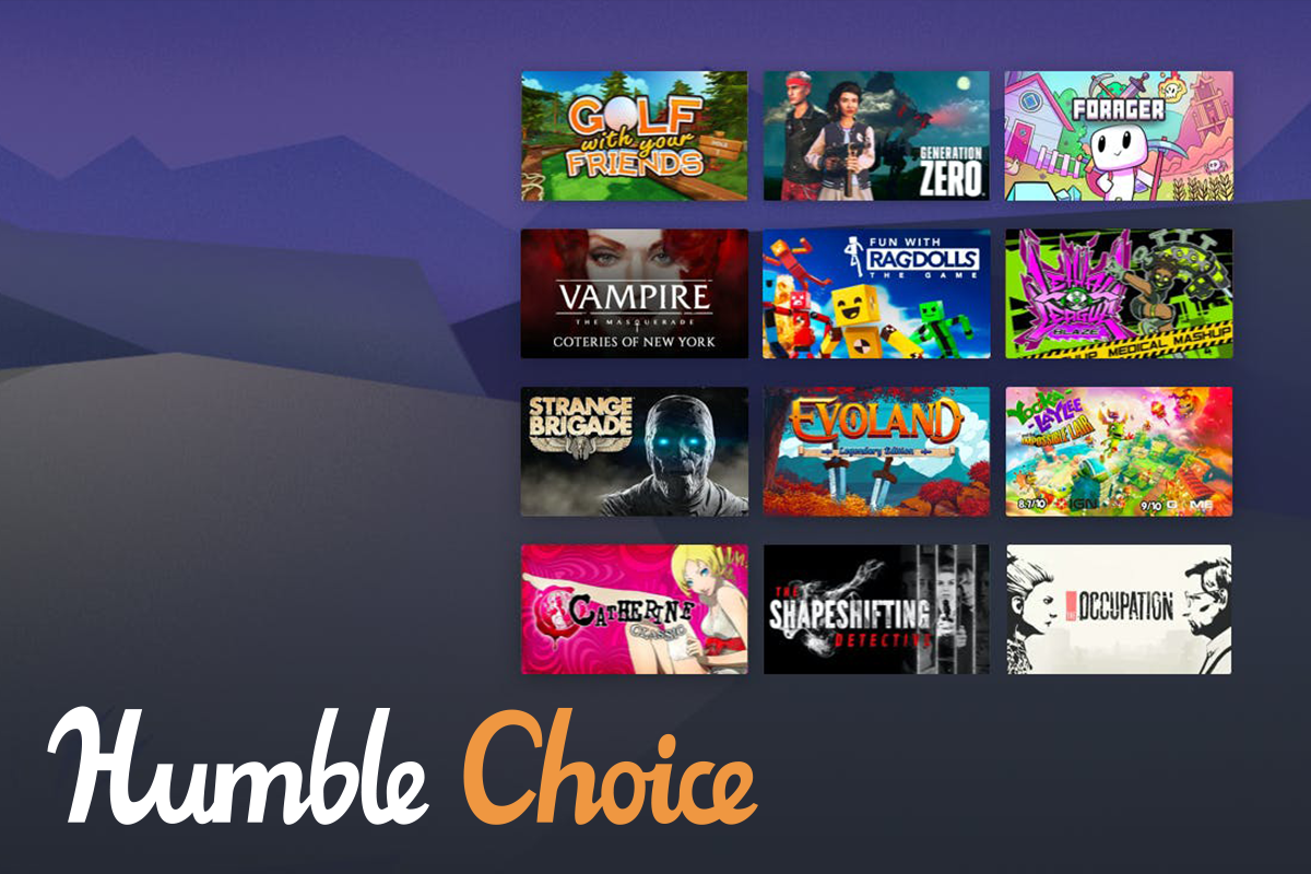 Сентябрьский бандл по подписке Humble Choice объединил игры самых разных жанров