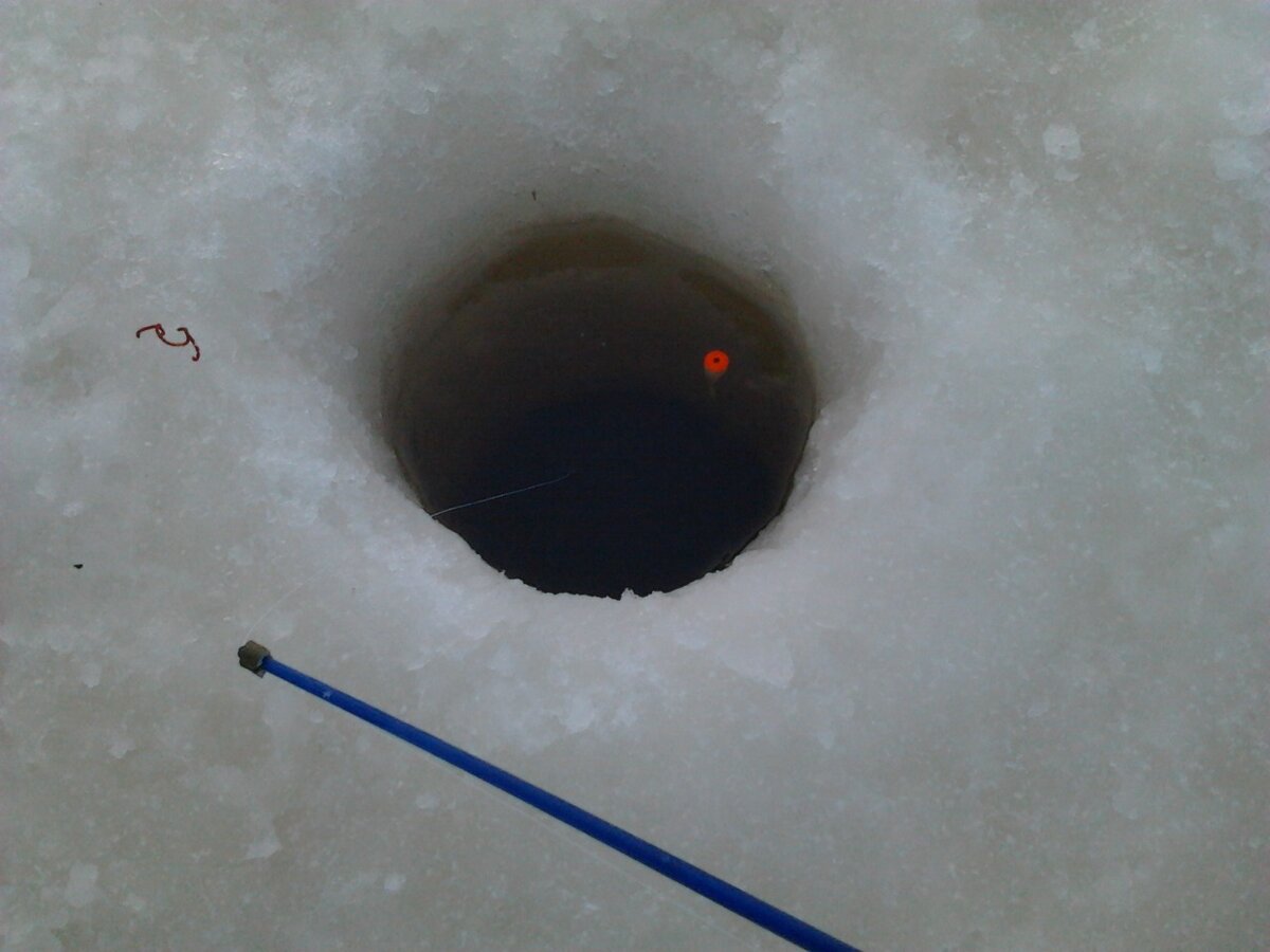 Одна из наших лунок