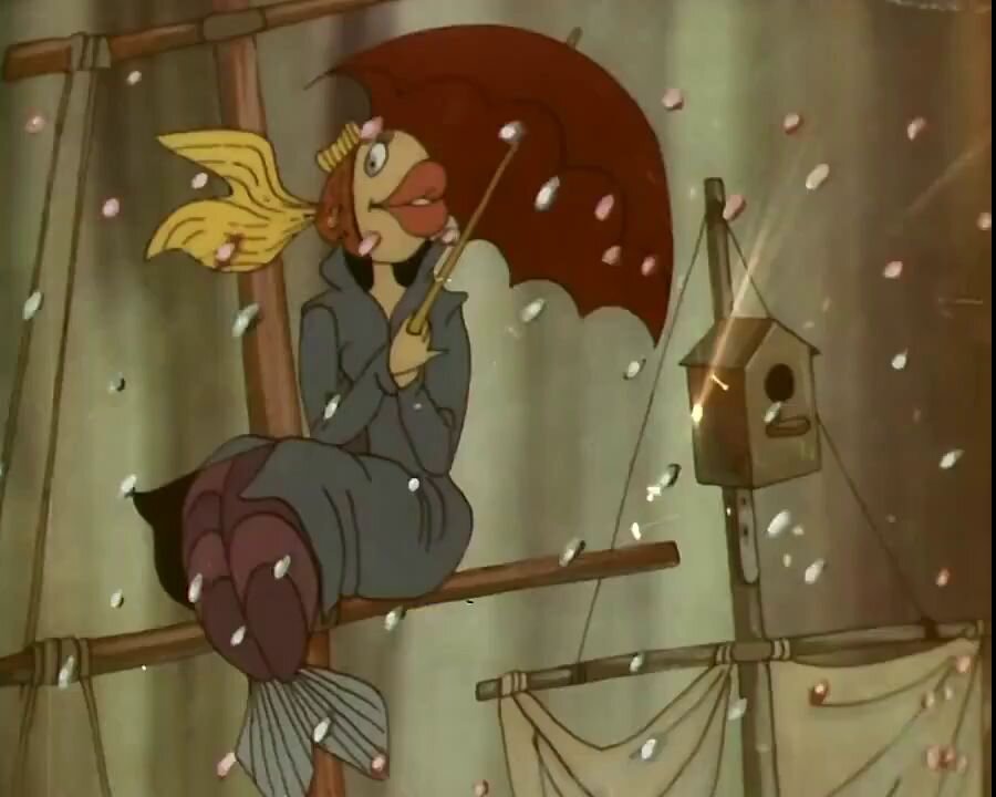 Русалка из мультфильма "В синем море, в белой пене" Из свободных источников