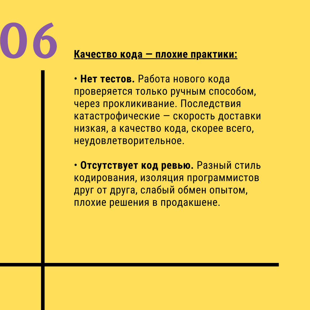 Чеклист хороших инженерных практик. Часть 3 — качество кода | Hexlet: о  программировании и IT | Дзен