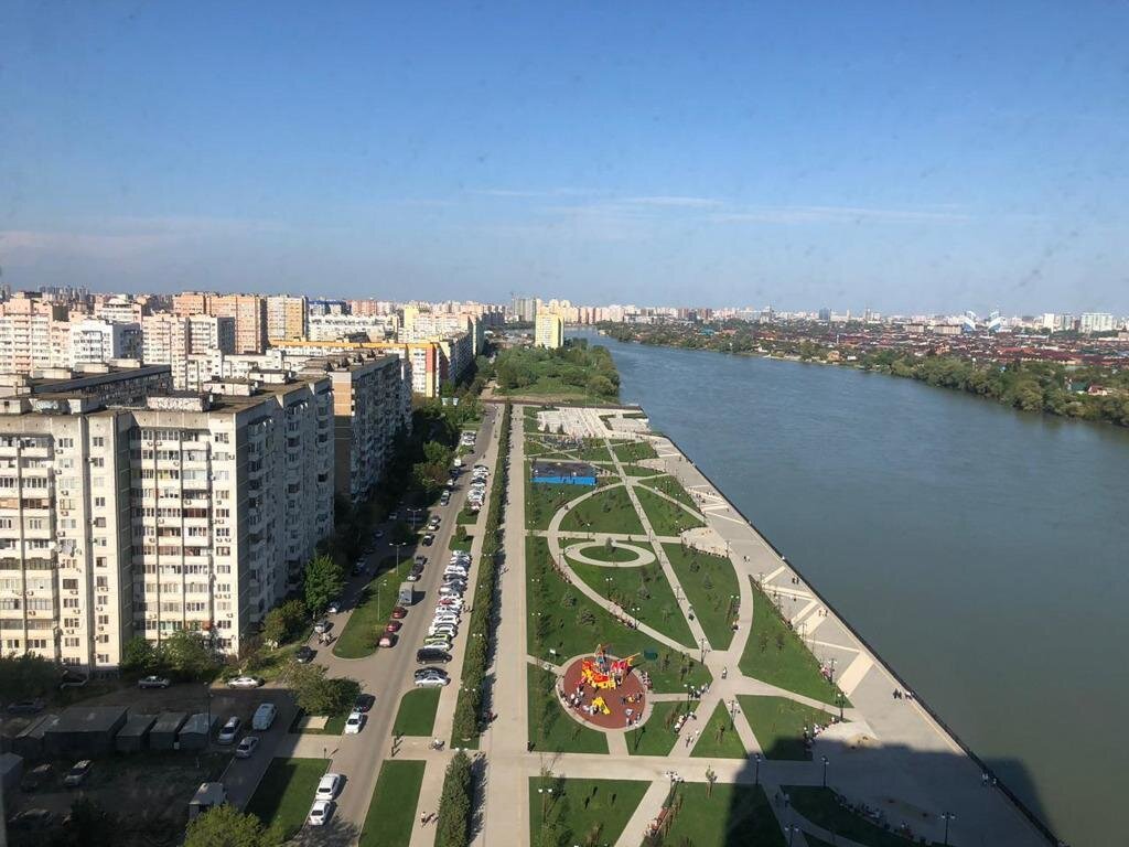 Рождественская набережная краснодар фото