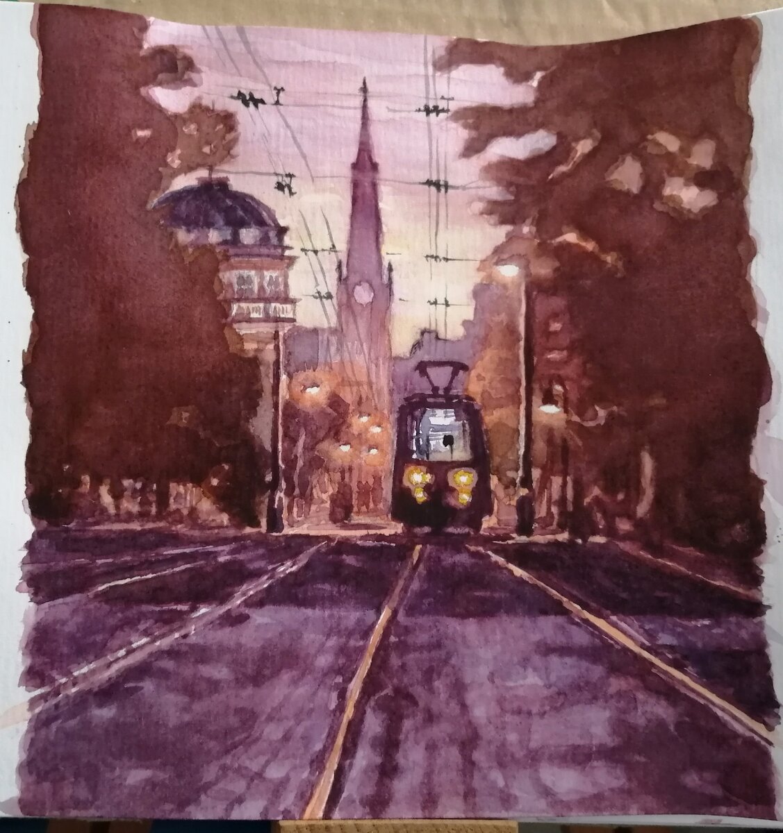 Кое-что из акварелей (рис автора)