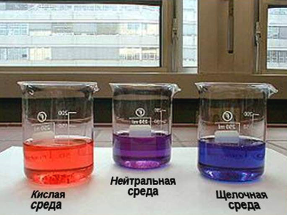 Какой цвет приобретают в растворе щелочи