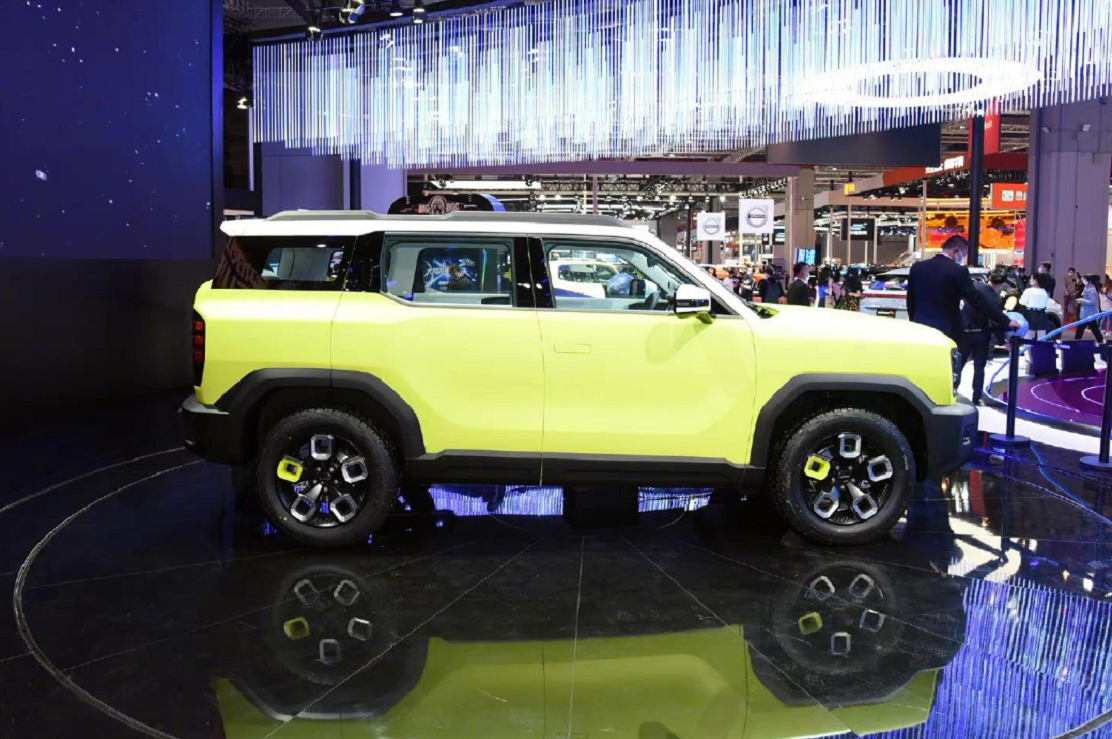 На фото: Концепт-кар Haval X-Dog 