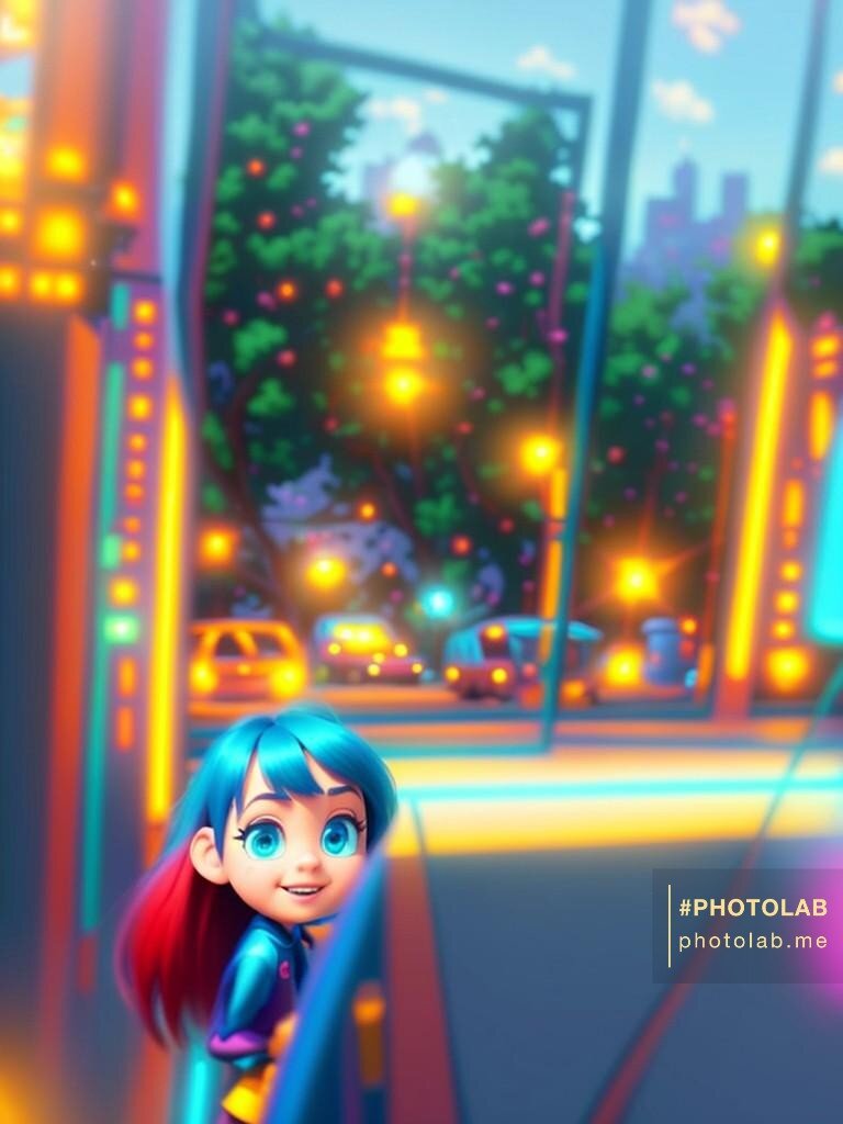 Фото моё обработано в PHOTOLAB в нейросети 