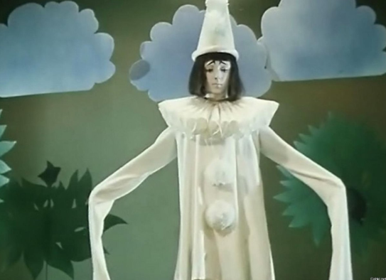 Пьеро  в творческом процессе.