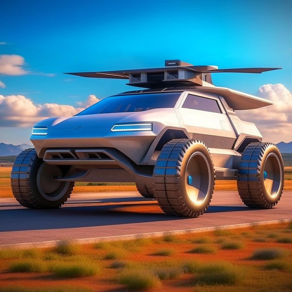 Наземный транспорт будущего.