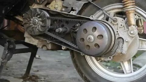 Фото вариатора мопеда.