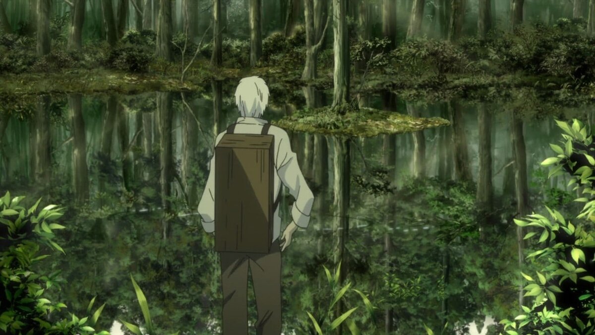 Мастер муси. Mushishi мультсериал. Мастер Муши 1 сезон. Мастер Муши змея.