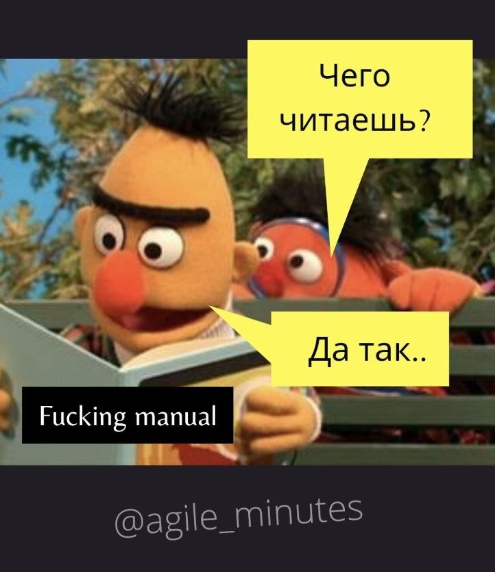 Скрам Мастер и гайд мем