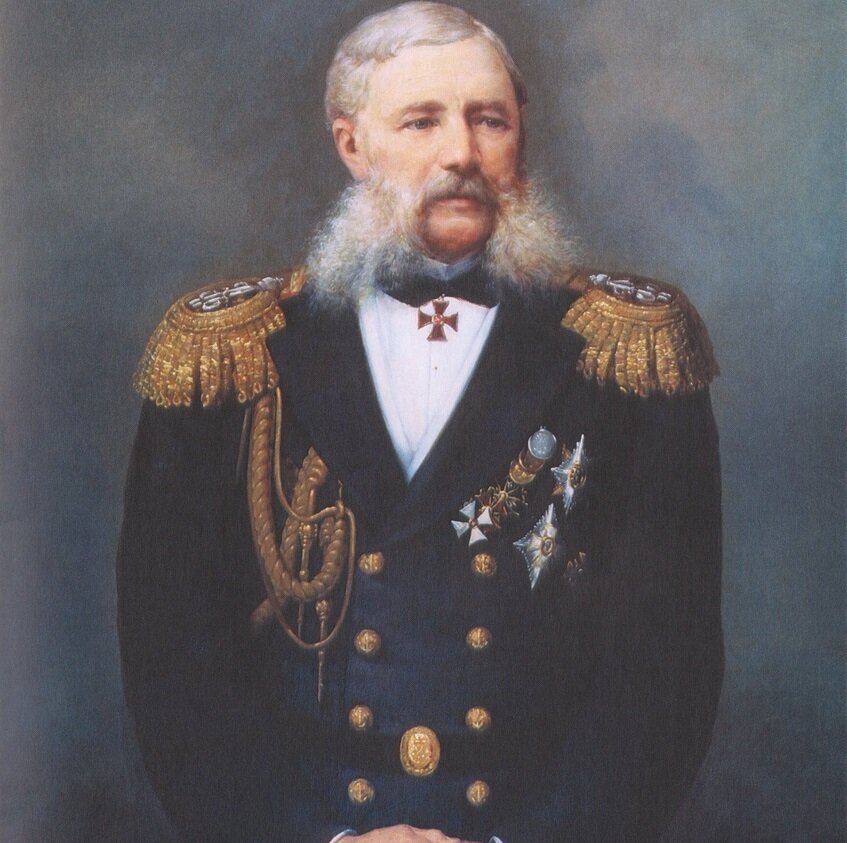 Адмирал Григорий Иванович Бутаков (1820 - 1882 гг)