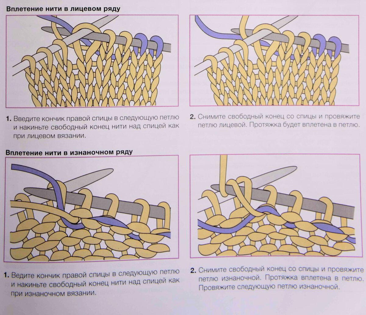 Как соединить нитки при вязании? | интернет-магазине Кудель
