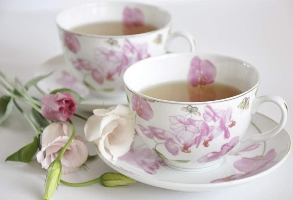 Чай цветочки