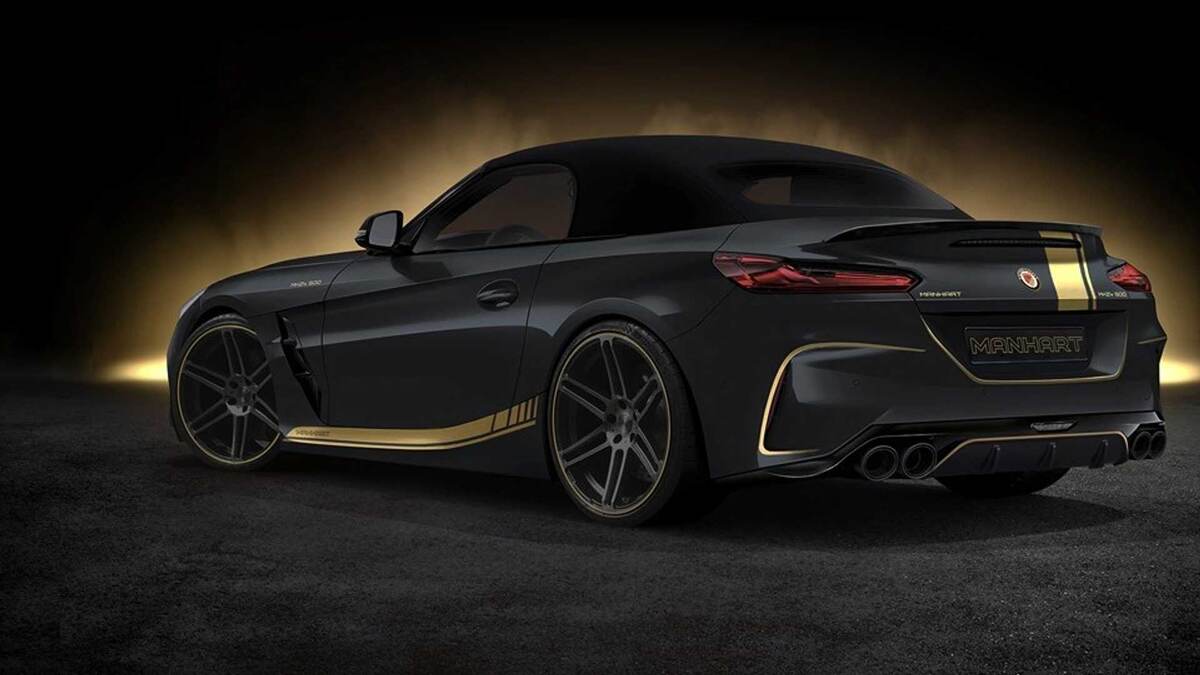 Эти дополнения к корпусу подчеркивают естественную форму Z4 и заставляют его казаться более агрессивным, не подавляя оригинальные линии.