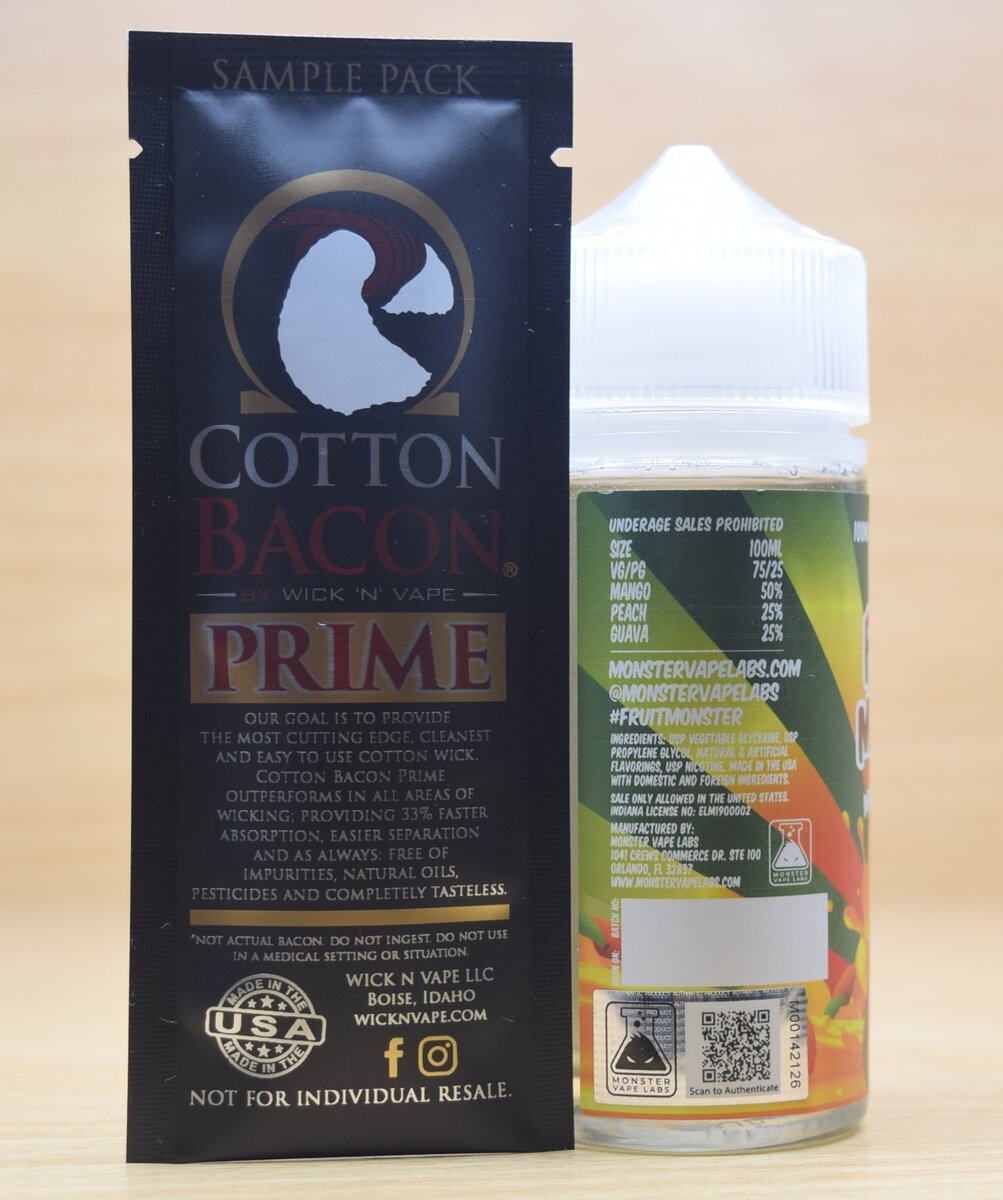 Fruit Monster + Cotton Bacon Prime