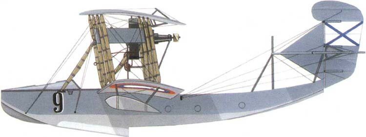 Летающая лодка М-9 в раннем варианте окраски