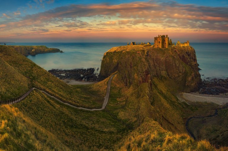 Самый неприступный шотландский замок