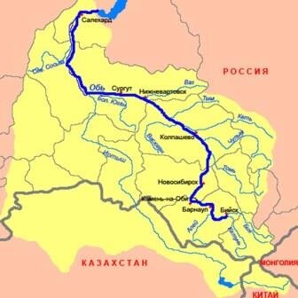Начало реки Волга на карте: откуда берет начало и куда впадает?
