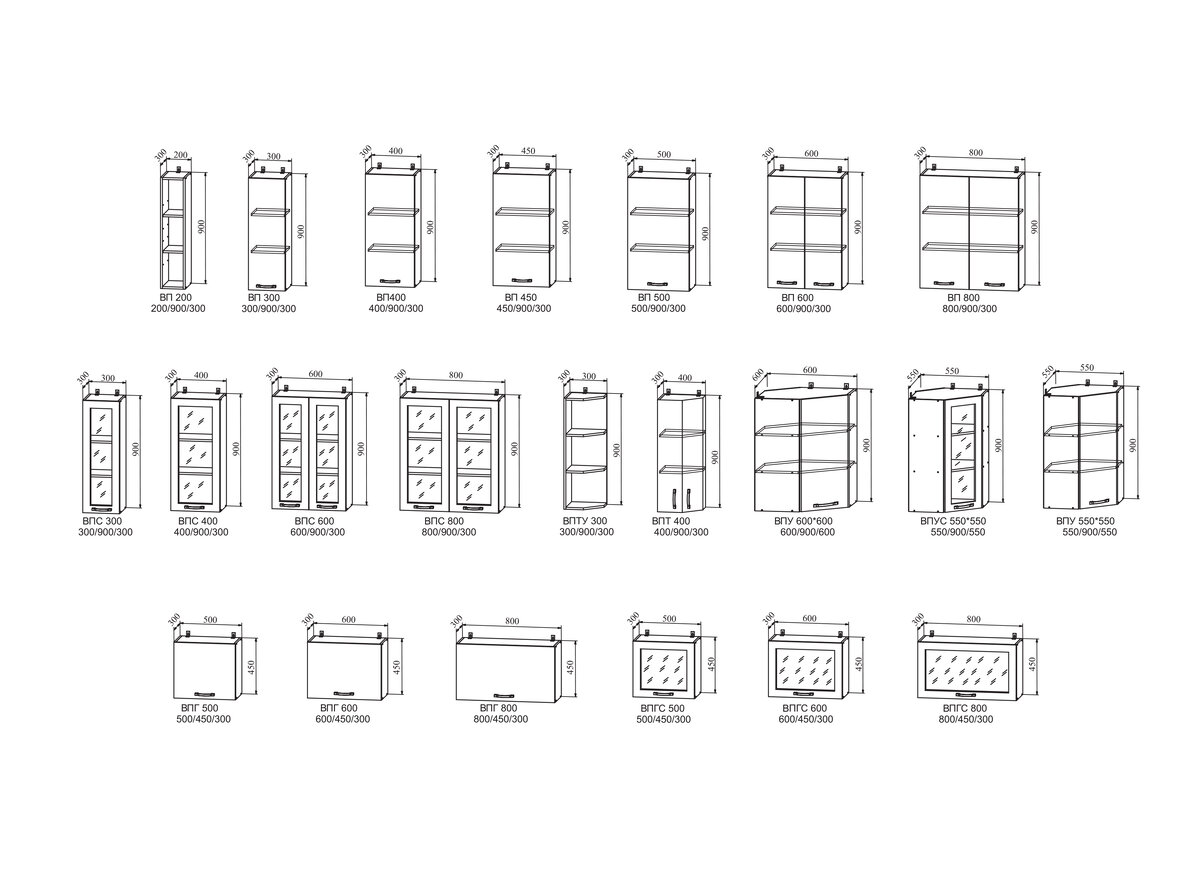 Модули от кухни ДСВ