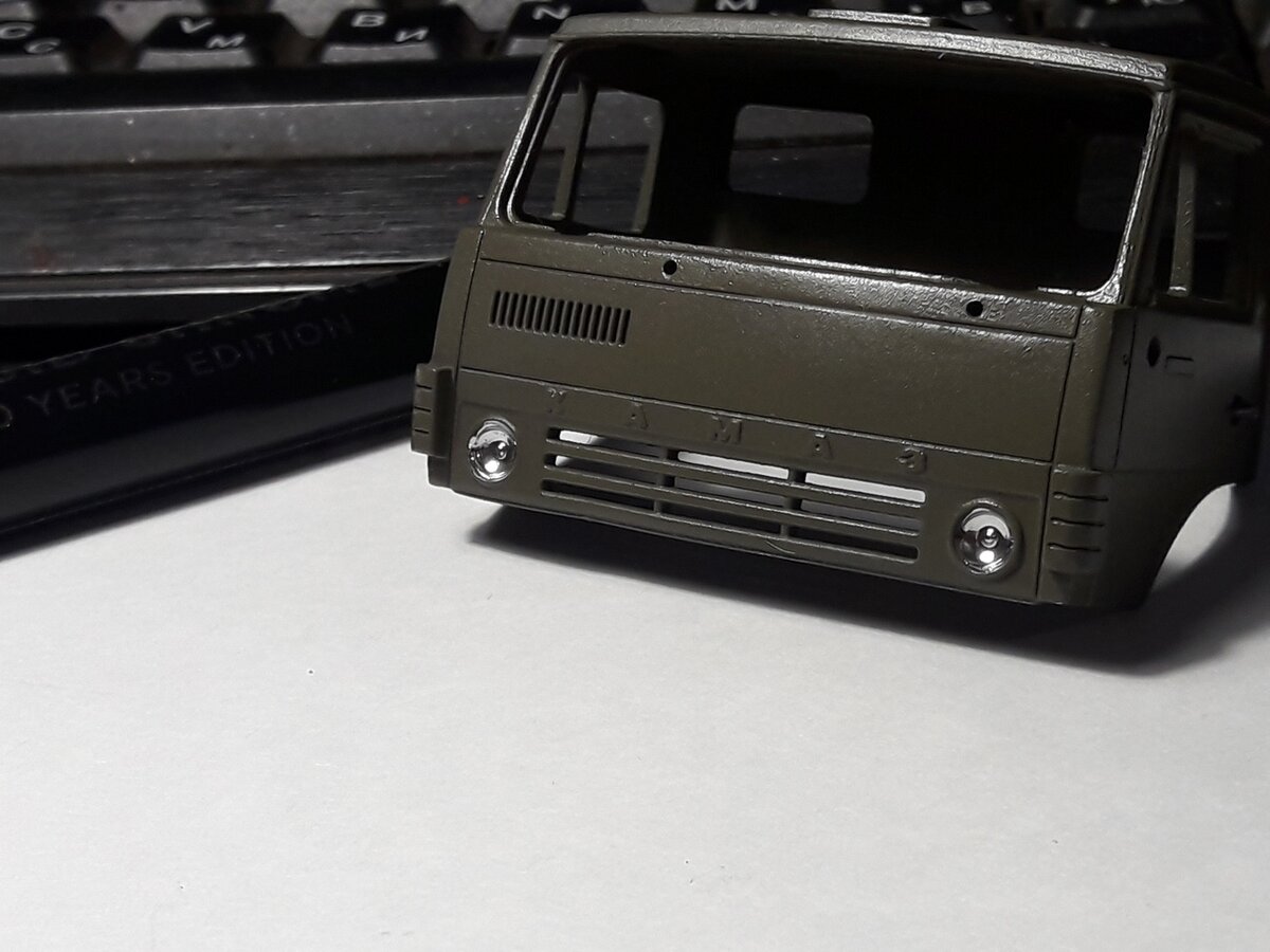 Работа над кабиной