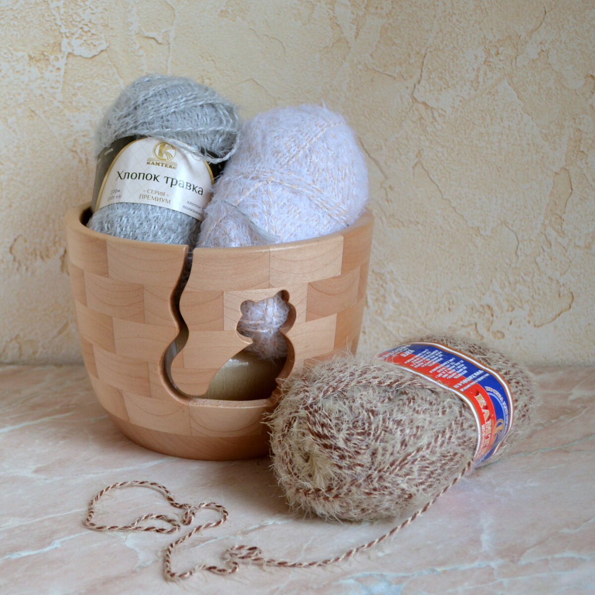  Моточки хлопок травка Камтекс, которые я покупала