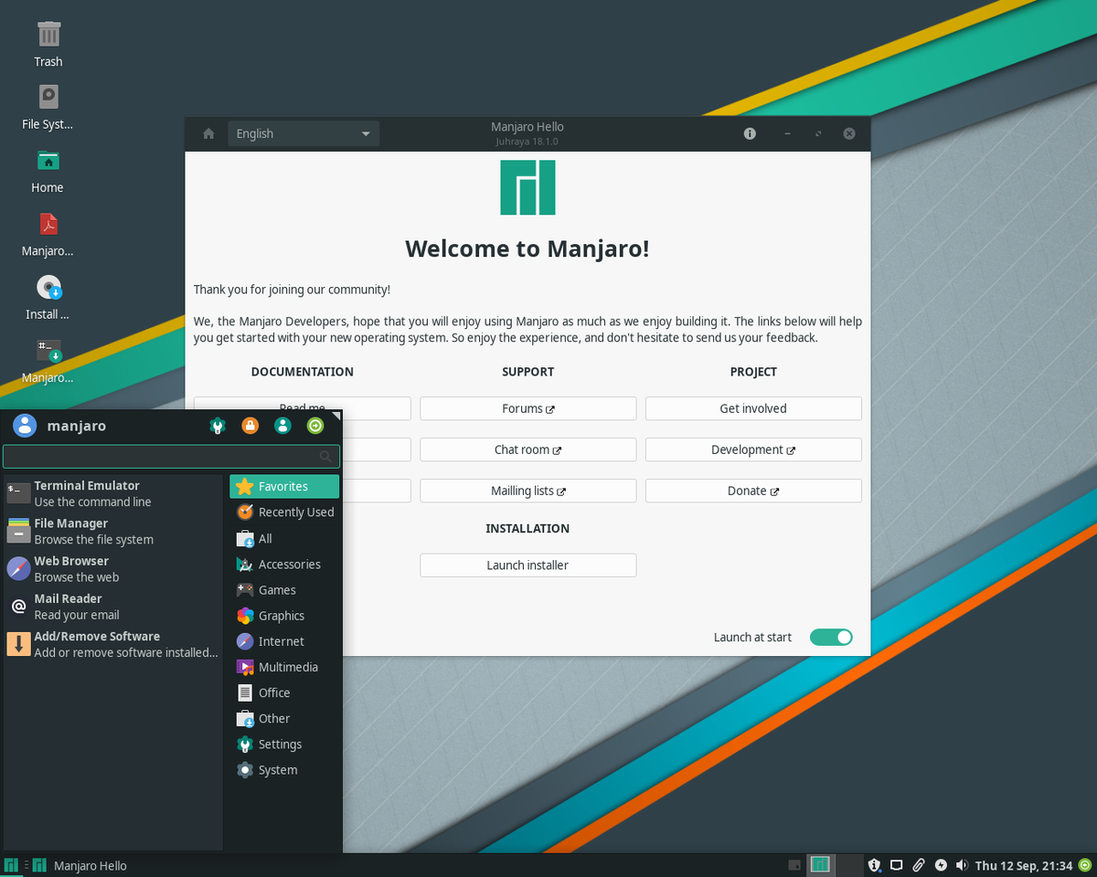 Manjaro.