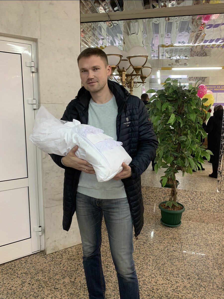 С младшим сыном Даниилом