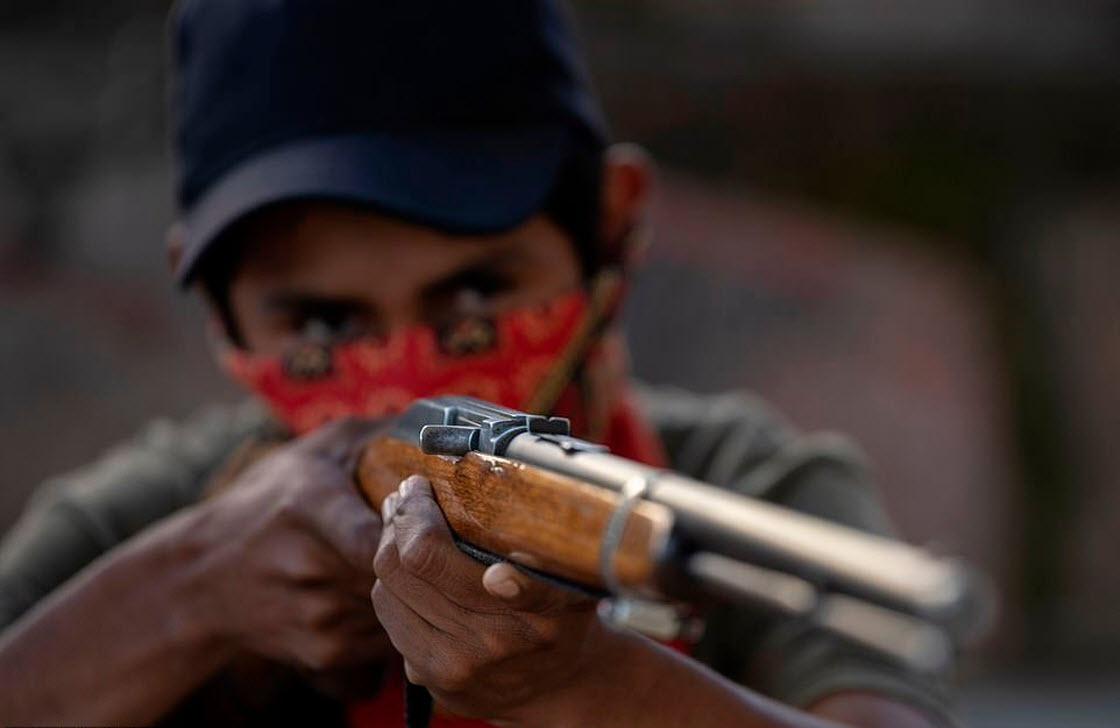 Типичный житель мексиканского района