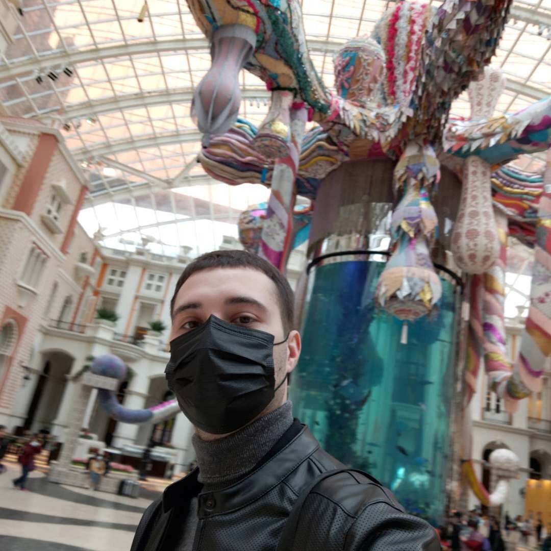 Честно носил маску✔ 