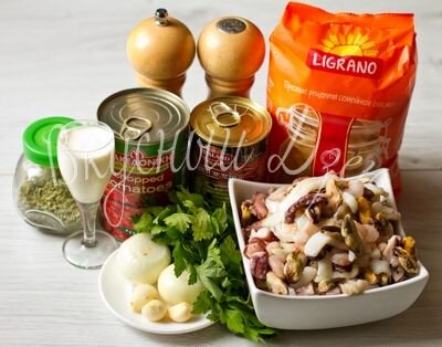 Подготовим все необходимые нам ингредиенты.