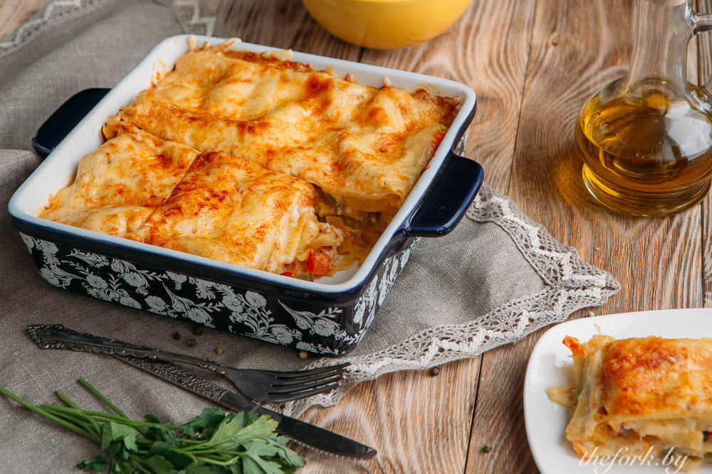 (итал. lasagne al forno)