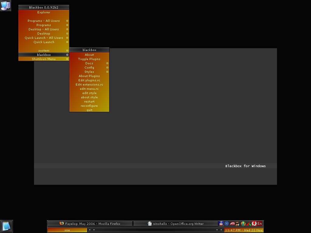 Blackbox Linux. Blackbox оконный менеджер. Blackbox Windows. Альтернативные оболочки Windows.