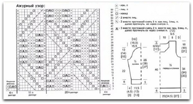 Схемы вязания для джемпера цвета мокрого асфальта