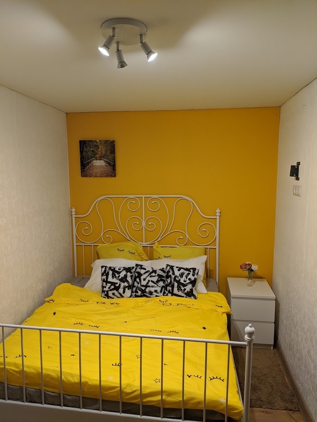 Спальная комната после ремонта