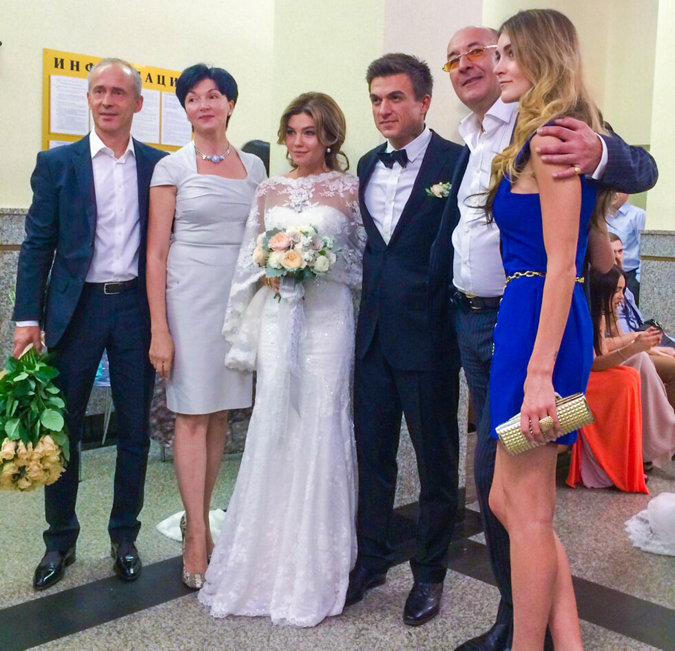 Ксения и Влад с родителями