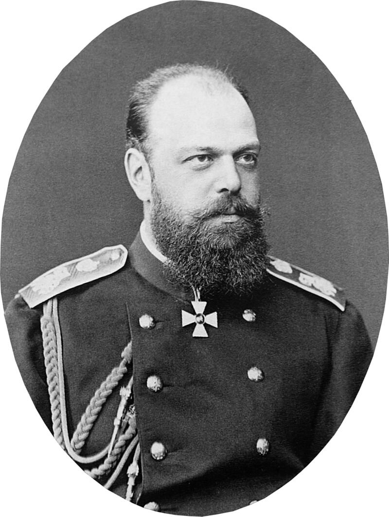 Александр Александрович, будущий император России Александр Третий