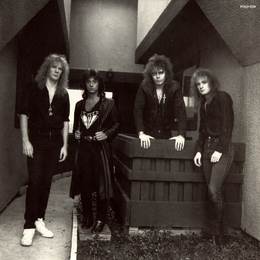 Группа "Yngwie J. Malmsteen's Rising Force". Фото взято из сети интернет.